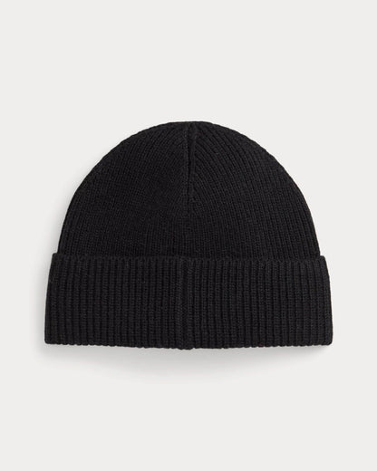 Gorro de punto acanalado de Polo Bear de RL