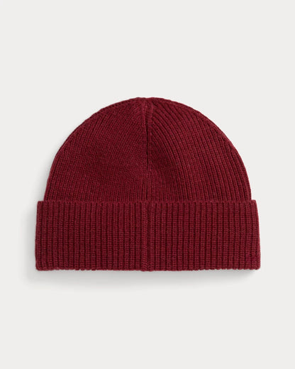 Gorro de punto acanalado de Polo Bear de RL
