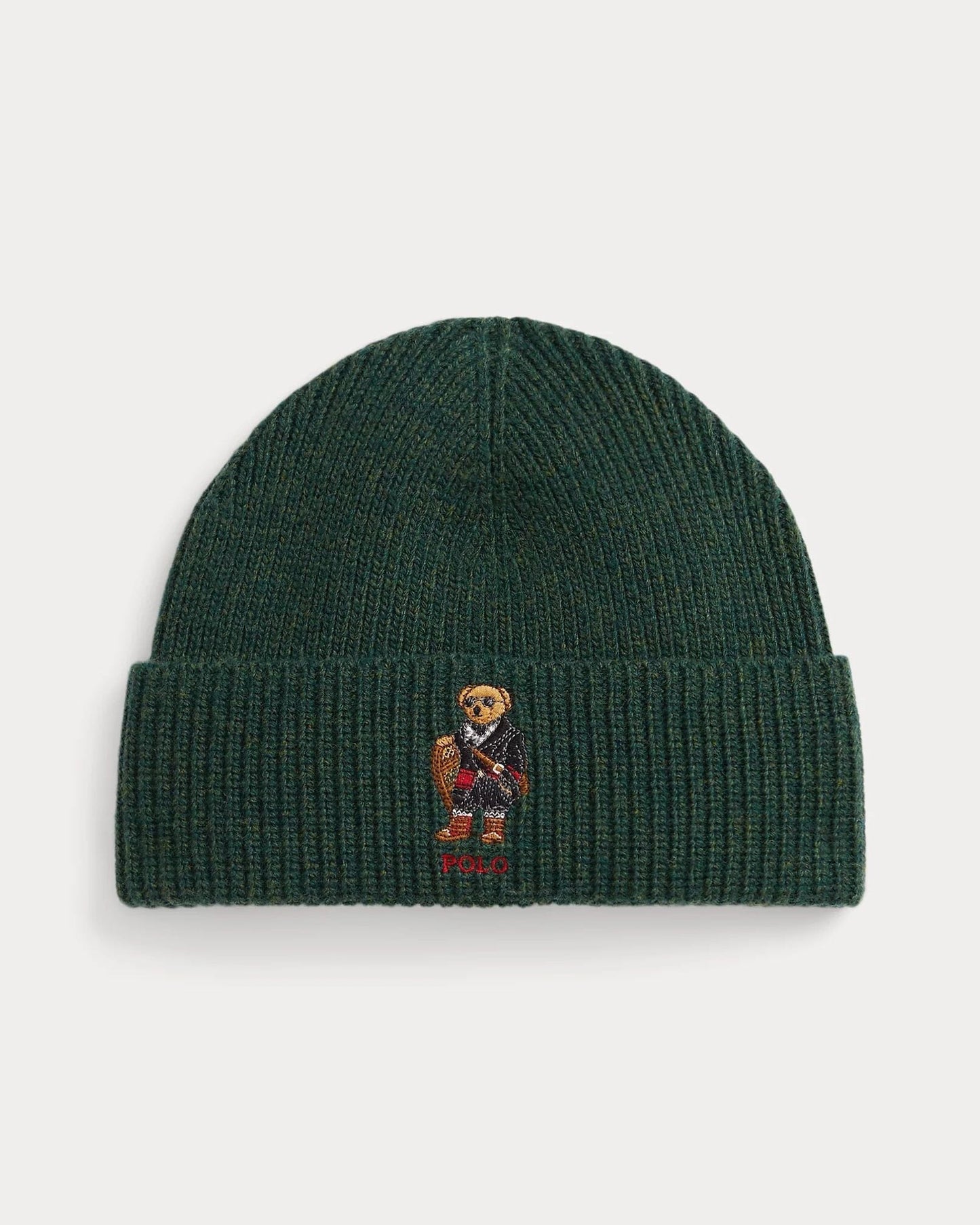 Gorro de punto acanalado de Polo Bear de RL