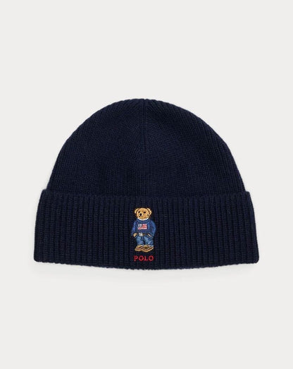 RL Polo Bear Rib-Knit Gorro