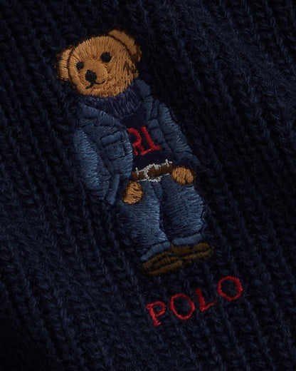 RL Polo Bear Bufanda de punto