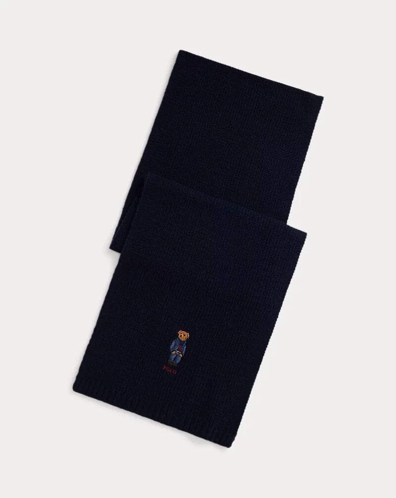 RL Polo Bear Bufanda de punto