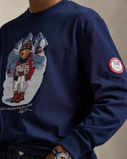 RL Team USA Polo Bear Camiseta