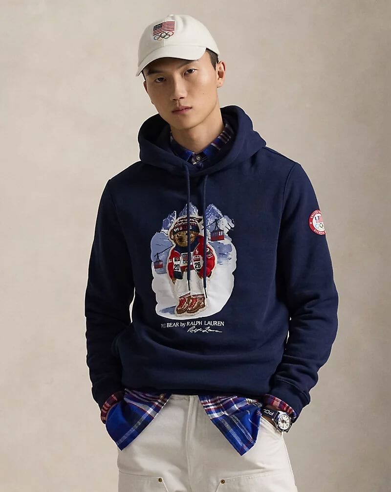 Sudadera con capucha RL Team USA Polo Bear