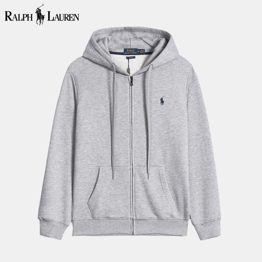 Sudadera con capucha de algodón esencial RL Classic