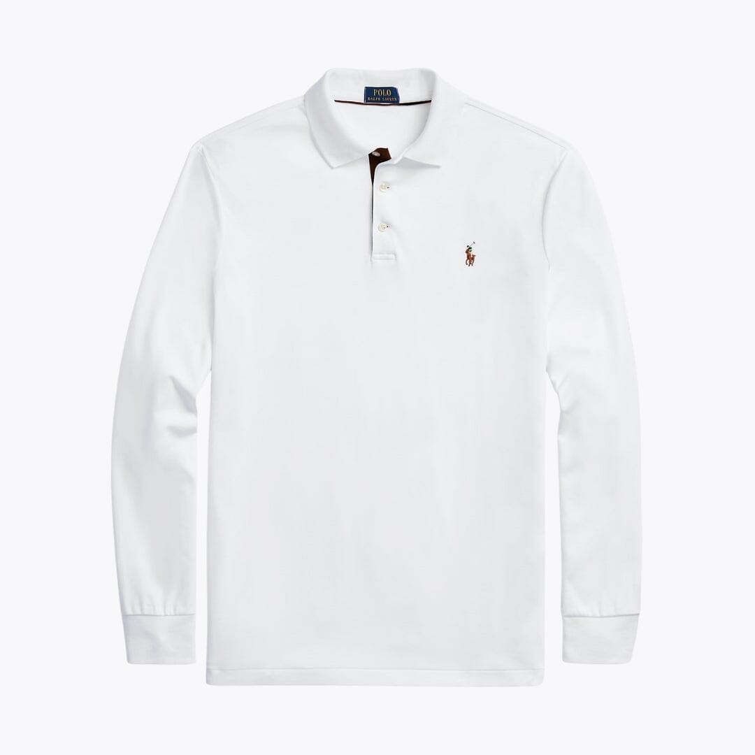 RL Corte Clásico Playera Polo de Algodón Suave