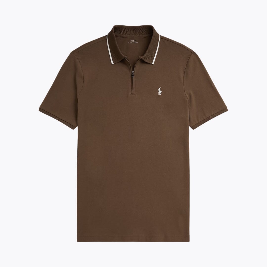 RL Corte Clásico Stretch Mesh Playera Polo
