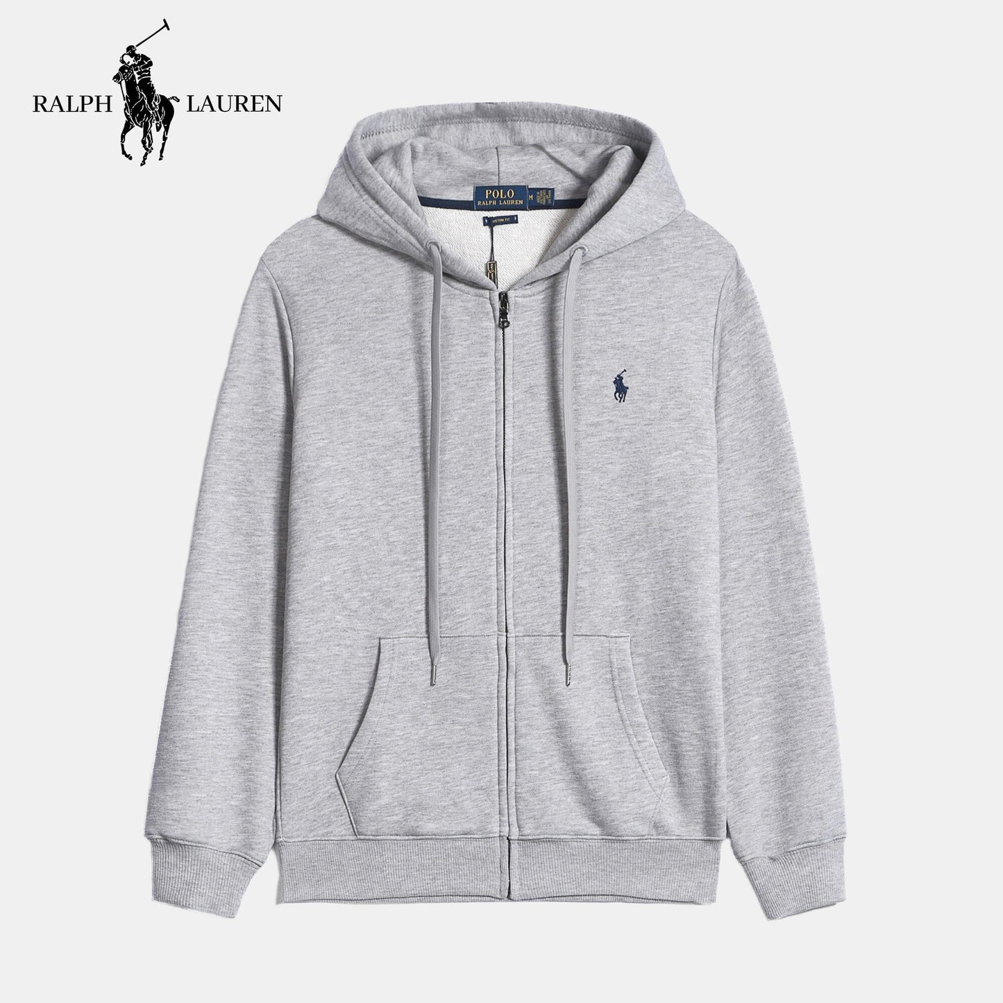 RL Hombre Sudadera Clásica con Capucha