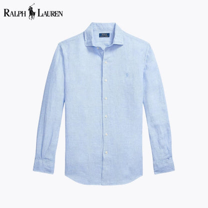 RL Custom Fit Camisa de Lino