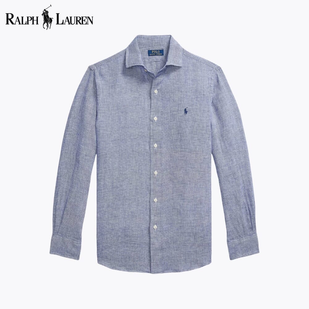 RL Custom Fit Camisa de Lino