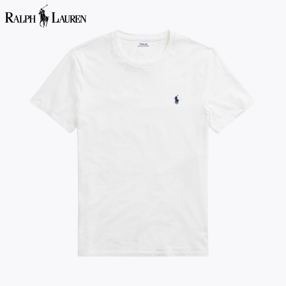 RL Custom Corte Slim Jersey Crewneck Camiseta