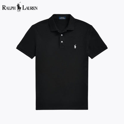 RL Custom Corte Slim Stretch Mesh Playera Polo