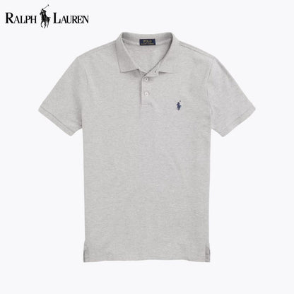 RL Custom Corte Slim Stretch Mesh Playera Polo