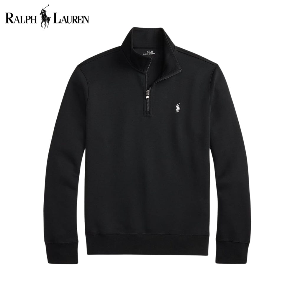 Suéter de cuello alto doble tejido RL