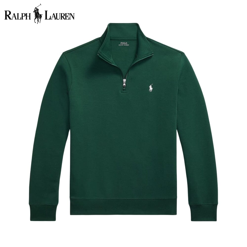 Suéter de cuello alto doble tejido RL