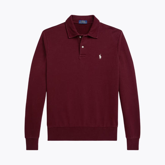 Sudadera con cuello de felpa RL Loopback