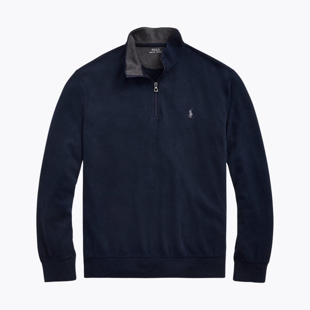 RL Luxury Jersey Suéter con Cremallera