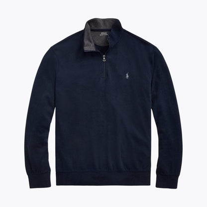 RL Luxury Jersey Suéter con Cremallera