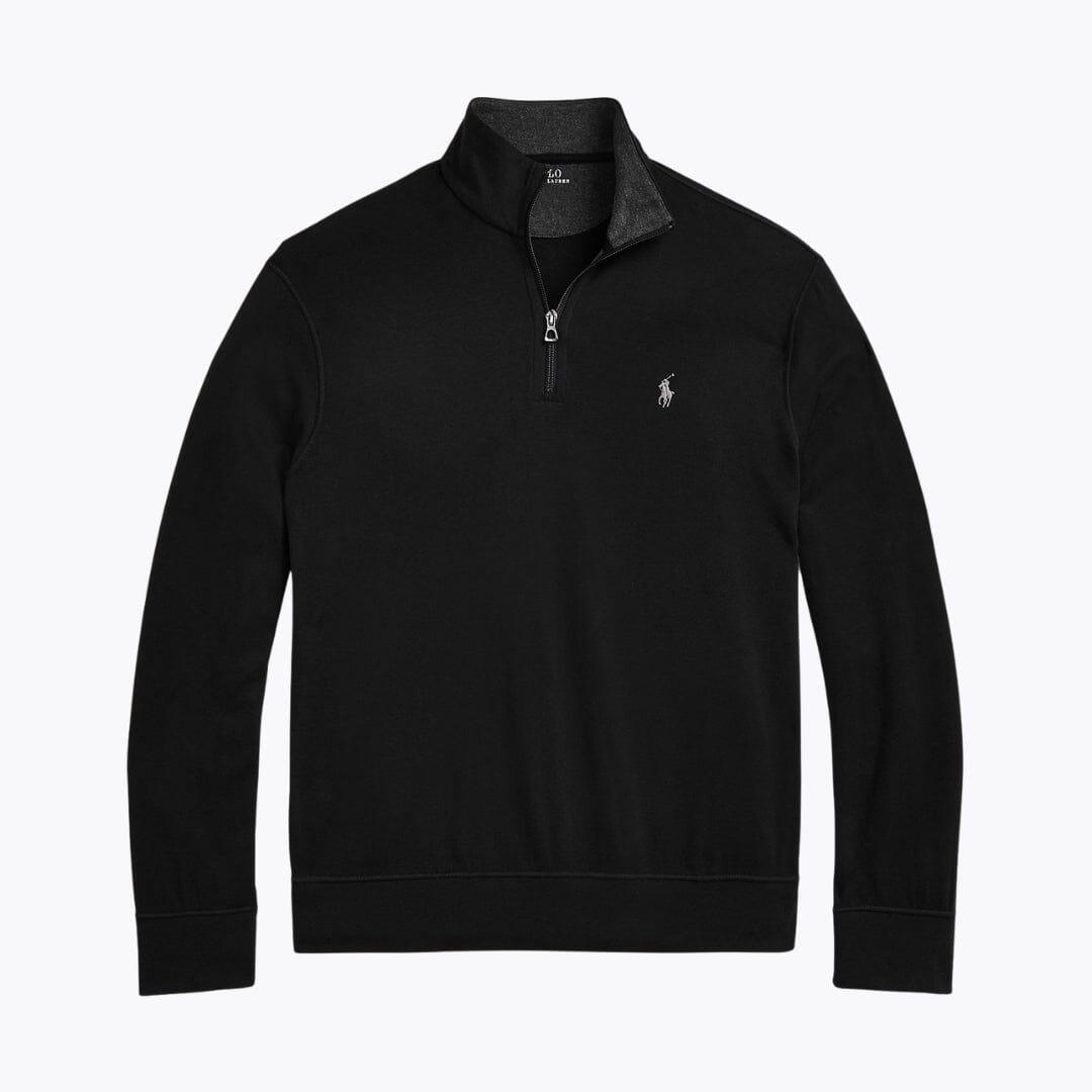 RL Luxury Jersey Suéter con Cremallera