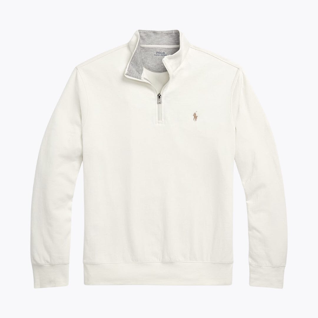 RL Luxury Jersey Suéter con Cremallera