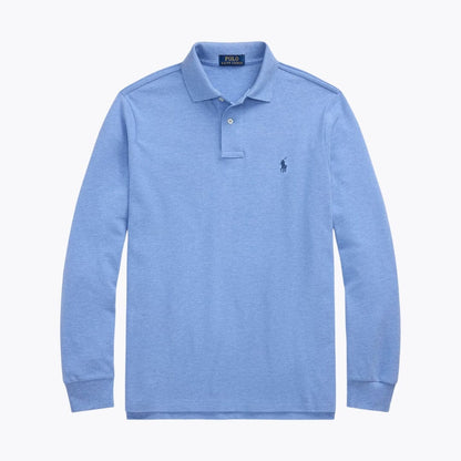 RL Mesh Polo de manga larga