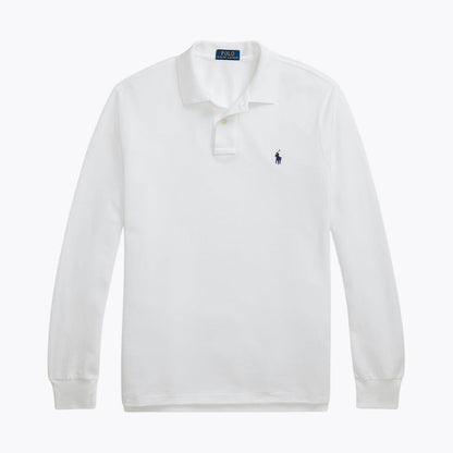 RL Mesh Polo de manga larga