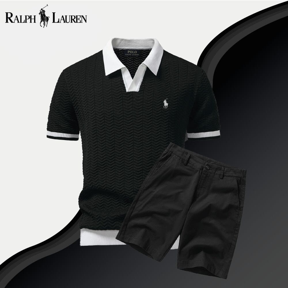 RL Old Money Playera Polo + Shorts Conjunto