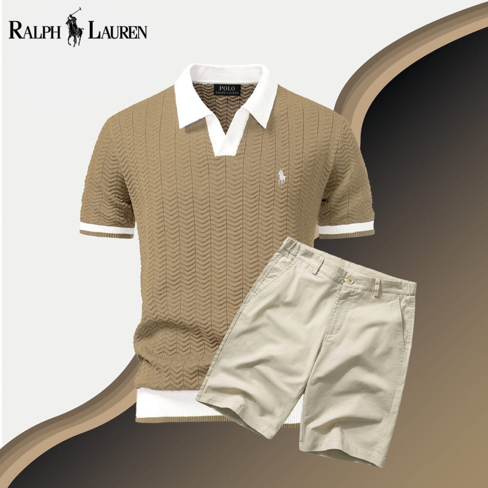 RL Old Money Playera Polo + Shorts Conjunto