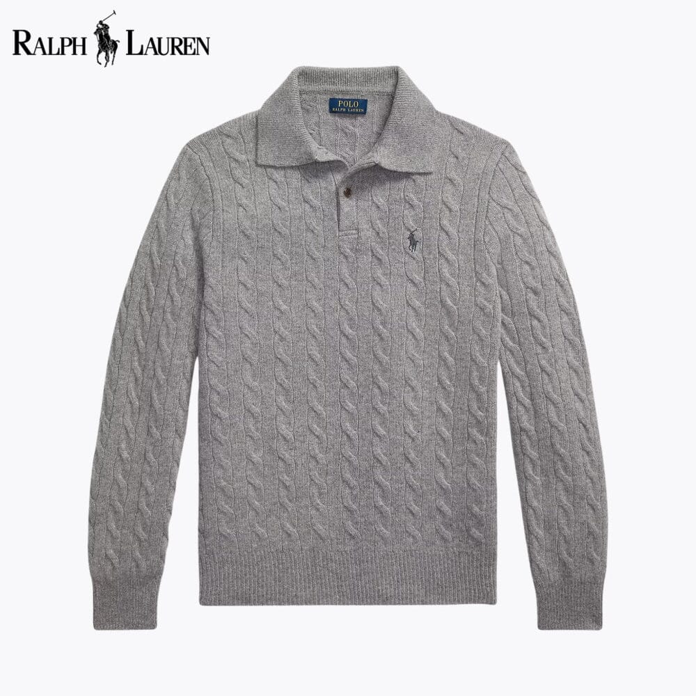 Jersey trenzado de lana y cachemir RL