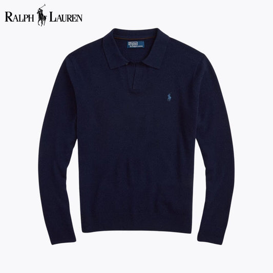 RL Wool Suéter con cuello Johnny