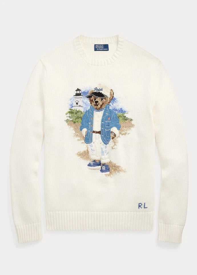 RL Suéter | Blue Polo Bear