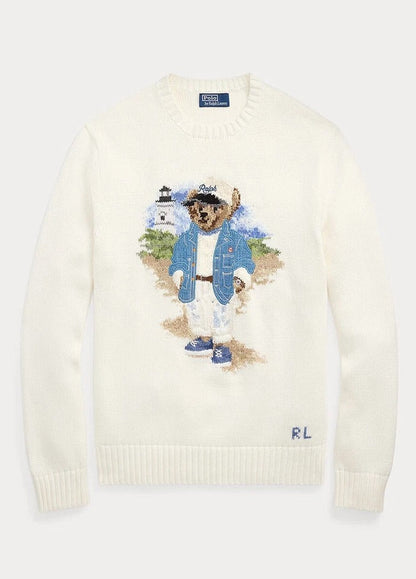 RL Suéter | Blue Polo Bear