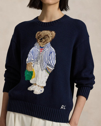 RL Suéter | Navy Blue Polo Bear