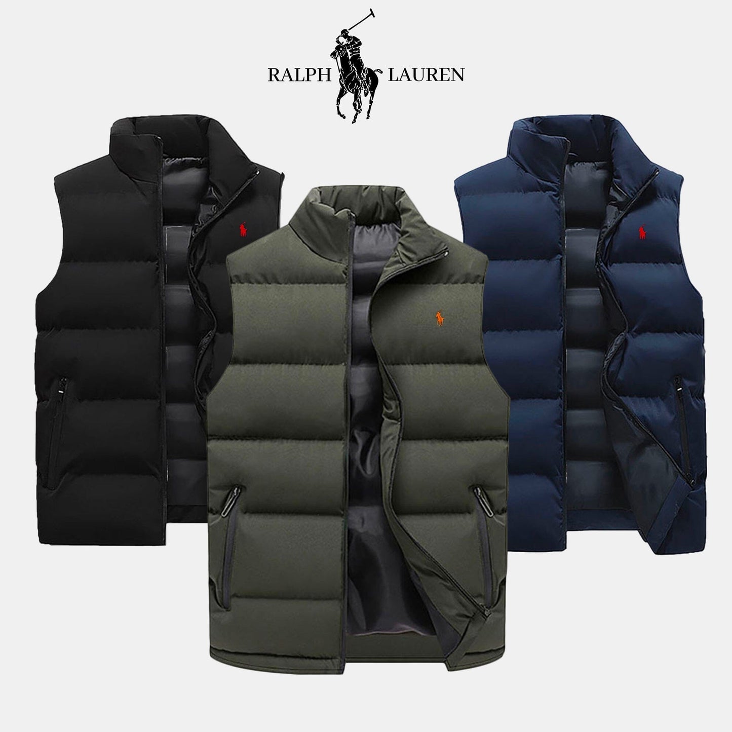 RL Hombre Colden Chaleco Plegable (Liquidación)