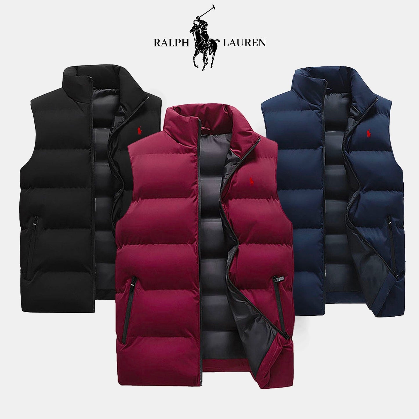 RL Hombre Colden Chaleco Plegable (Liquidación)