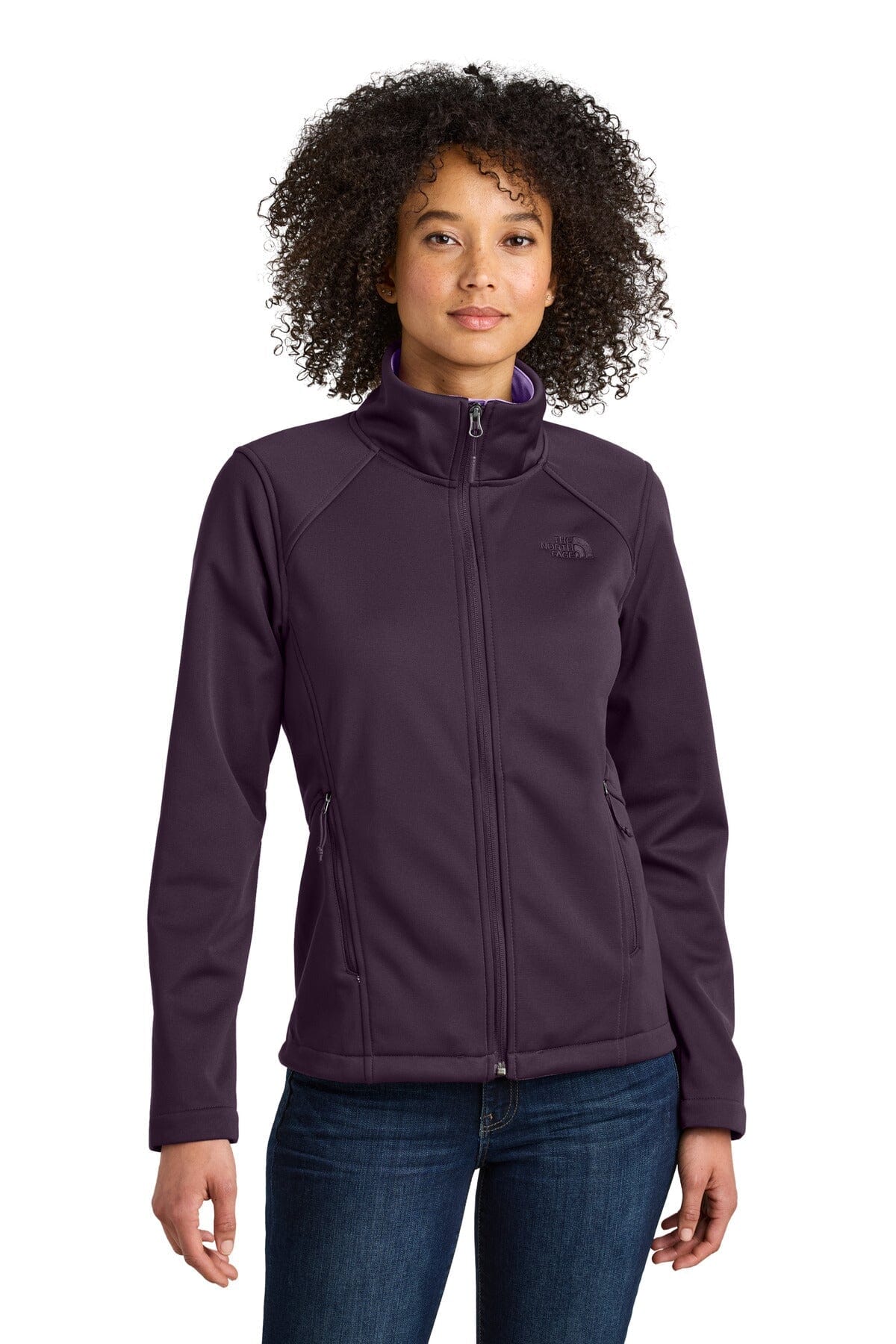 TNF Mujer Chaqueta Soft Shell Ridgewall con Logotipo en el Pecho