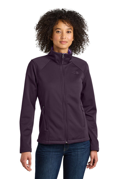 TNF Mujer Chaqueta Soft Shell Ridgewall con Logotipo en el Pecho