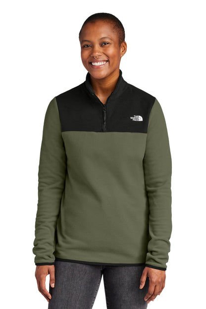 Forro polar TNF Mujer Glacier con cremallera de 1/4