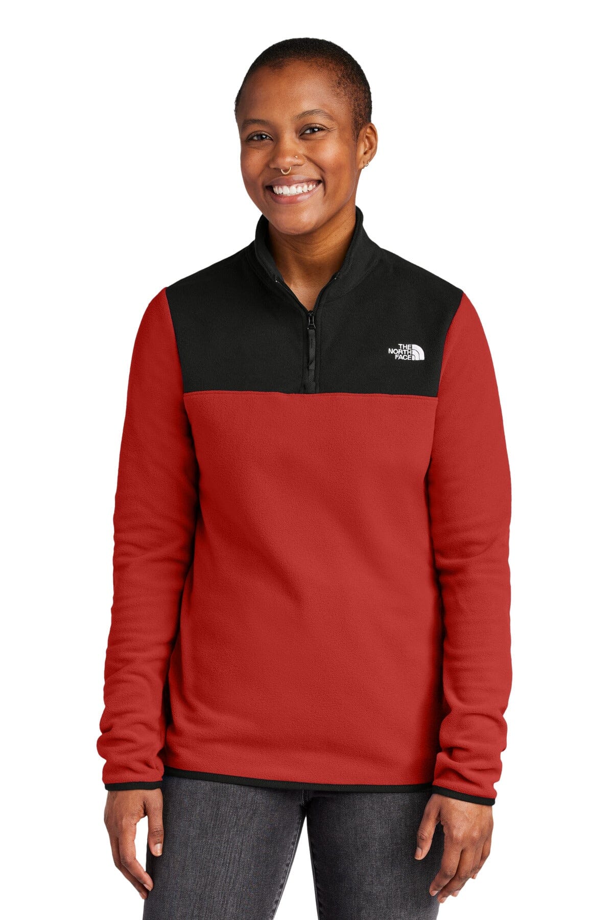 Forro polar TNF Mujer Glacier con cremallera de 1/4
